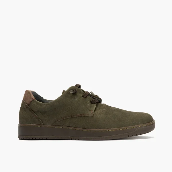 Blucher hombre con cordones color kaki